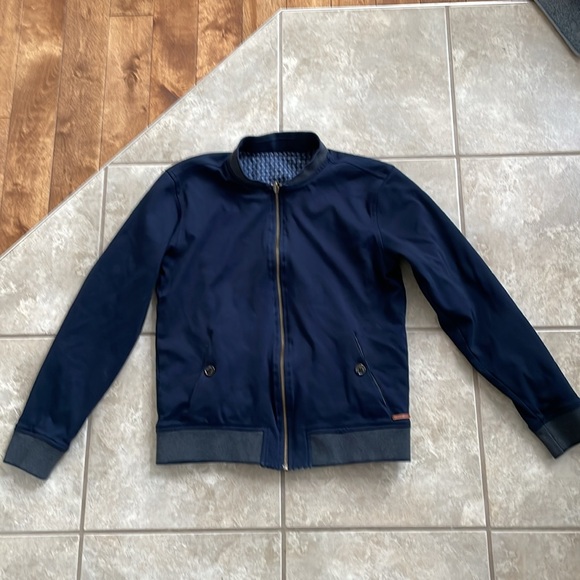 Ted Baker reversible 💯 cotton bomber small - Picture 9 of 14
